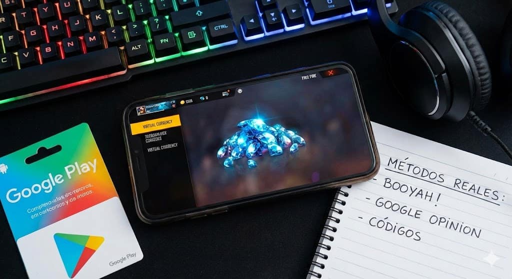 Cómo Conseguir Diamantes Gratis en Free Fire