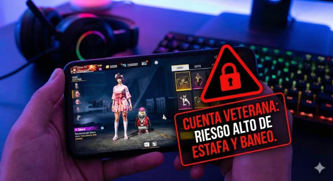 Cuentas Veteranas en Free Fire
