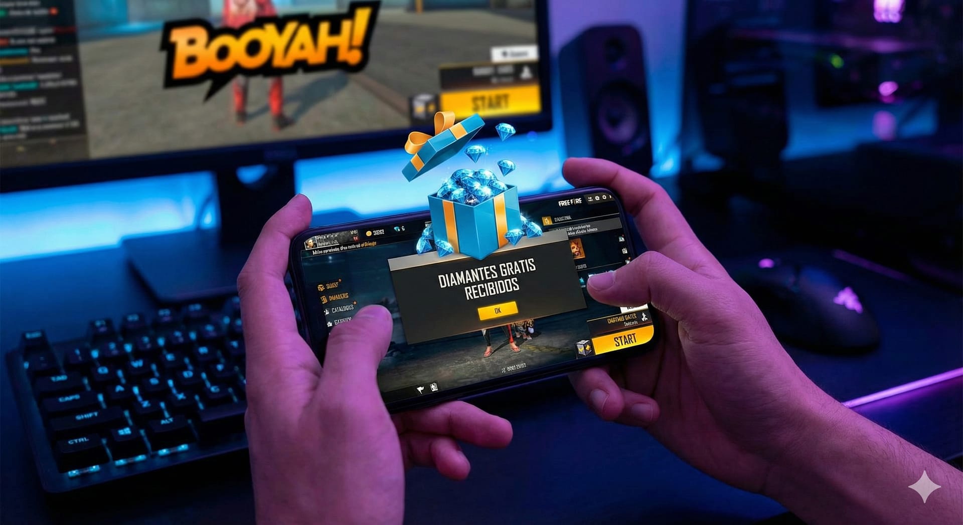 Cómo Conseguir Diamantes Gratis en Free Fire