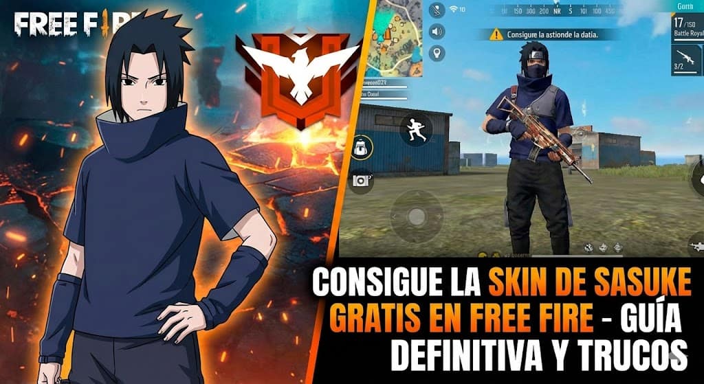 Skin de Sasuke en Free Fire